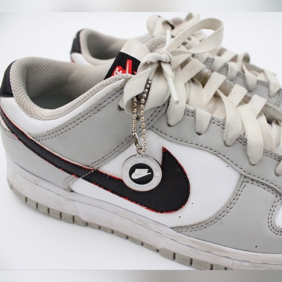 Nike Dunk Low Retro SE Lottery Grey Fog/Blk-Wht, Size 7 (Pre-owned) - Picture 10 of 13
